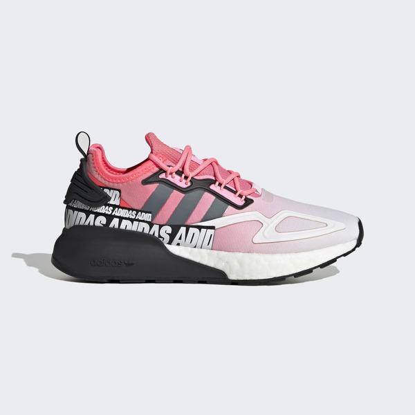 博客來-Adidas Zx 2k Boost W [FX7049] 女鞋運動休閒跑步緩衝舒適紅深藍24cm 紅/深藍