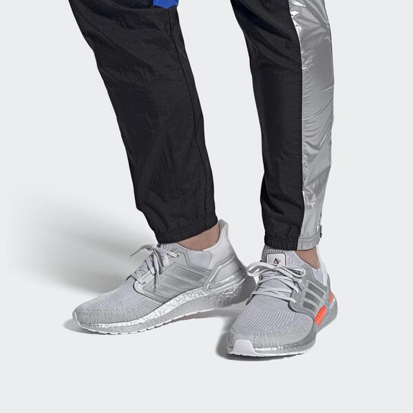 Adidas Ultraboost 20 Dna [FX7957] 男鞋 運動 休閒 慢跑 避震 穿搭 愛迪達 灰 銀