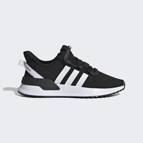Adidas Upath Run J [G28108] 大童鞋 運動 休閒 支撐 輕量 柔軟 透氣 愛迪達 黑 白