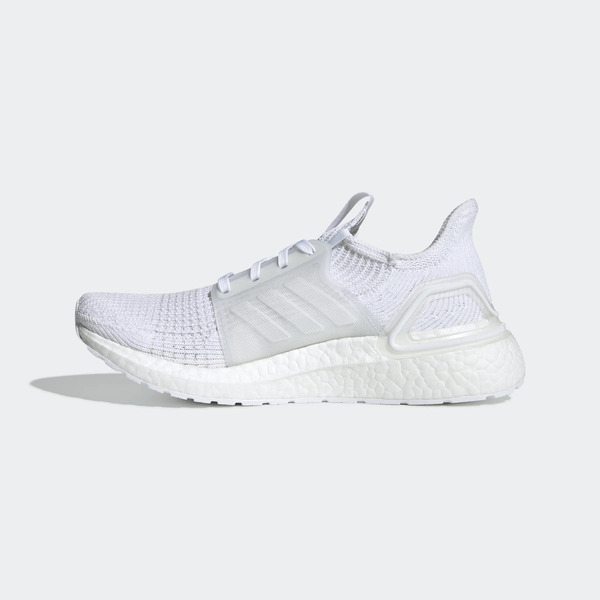 ADIDAS UltraBOOST 19 Ｗ [G54015] 女鞋 運動 慢跑 休閒 襪套 輕量 緩震 愛迪達 灰