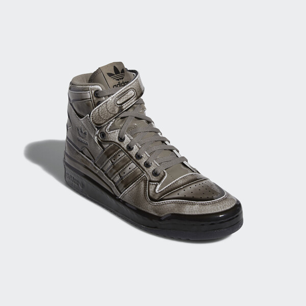 Adidas Jeremy Scott Forum Dipped [G54999] 男 休閒鞋 聯名款 經典 高筒 炭灰