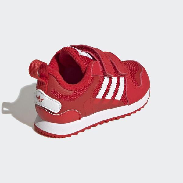 Adidas ZX 700 HD CF I [GV8872] 小童 休閒鞋 運動 經典 復古 舒適 魔鬼氈 穿搭 紅白