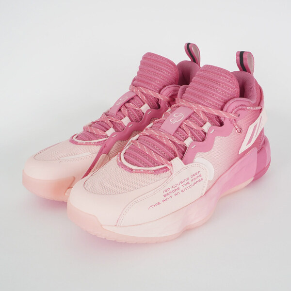 博客來-Adidas Dame 7 Extply Gca [GV9877] 男女籃球鞋運動支撐避震聯名愛迪達粉紅26cm 粉紅/白