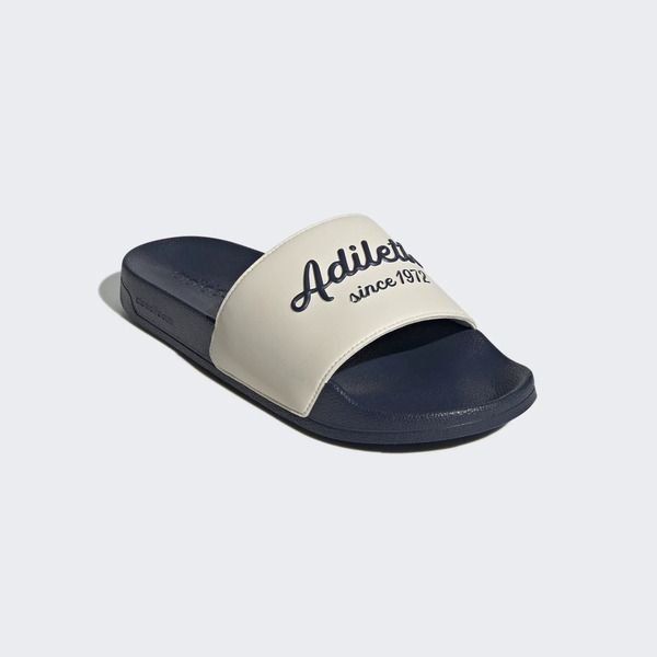 Adidas Adilette Shower [GW8748] 男女 拖鞋 運動 經典 舒適 百搭 夏日 海灘 白深藍