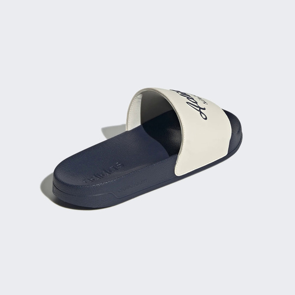 Adidas Adilette Shower [GW8748] 男女 拖鞋 運動 經典 舒適 百搭 夏日 海灘 白深藍