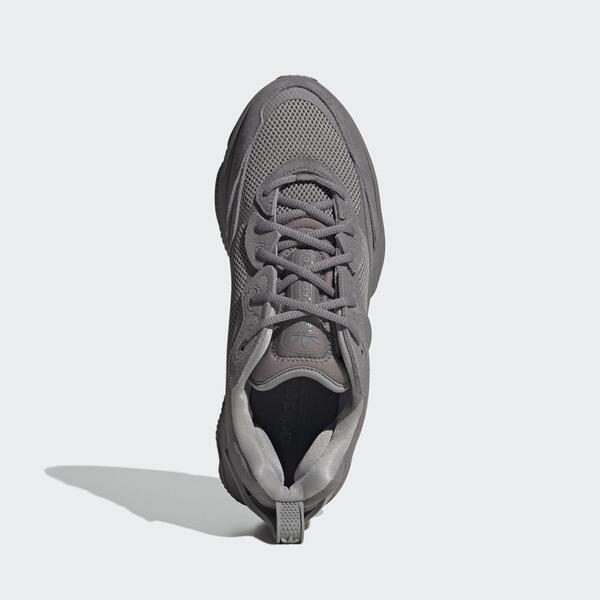 Adidas Ozweego Meta [GW9739] 男 休閒鞋 經典 復古 老爹鞋 避震 麂皮 穿搭 犀牛灰