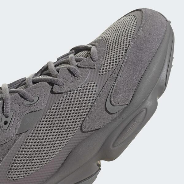 Adidas Ozweego Meta [GW9739] 男 休閒鞋 經典 復古 老爹鞋 避震 麂皮 穿搭 犀牛灰