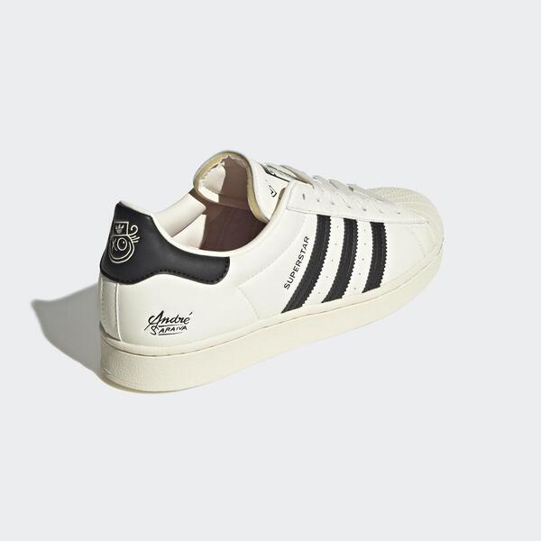 博客來-Adidas Superstar [GZ2203] 男女休閒鞋經典貝殼頭聯名塗鴉奶油