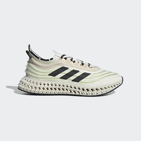 Adidas 4DFWD X Parley [GZ8625] 男 慢跑鞋 運動 專業 路跑 4D中底 襪套式 米 黑