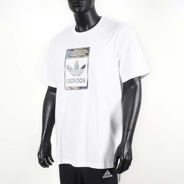 Adidas Camo Infill Tee [H13500] 男 短袖上衣 T恤 國際版 經典 變色Logo 白