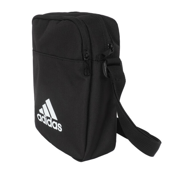 博客來-Adidas Cl Org Es [H30336] 斜背包側背方便收納可調肩帶輕量隨身經典包黑FREE 黑