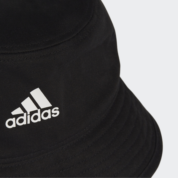 Adidas Cotton Bucket [H36810] 男女 漁夫帽 運動 休閒 田徑 慢跑 遮陽帽 黑