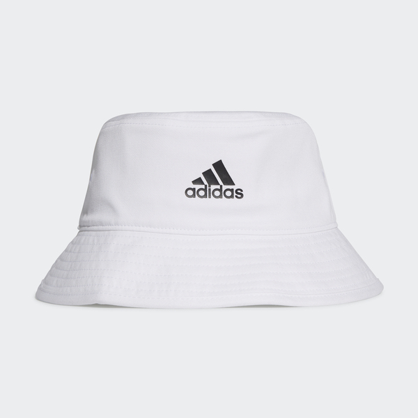 Adidas Cotton Bucket [H36811] 男女 漁夫帽 運動 休閒 田徑 慢跑 遮陽帽 白