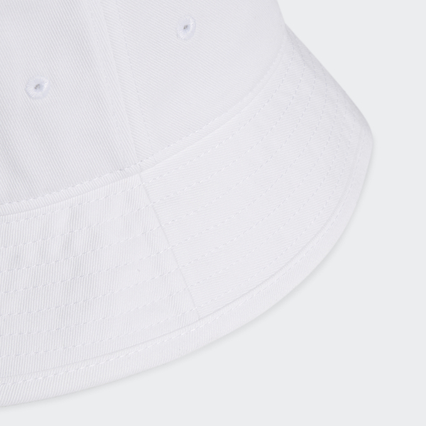 Adidas Cotton Bucket [H36811] 男女 漁夫帽 運動 休閒 田徑 慢跑 遮陽帽 白