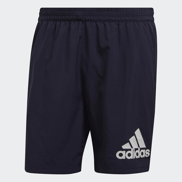 Adidas Run It Short M [HB7474] 男 短褲 亞洲版 運動 慢跑 吸濕 排汗 輕量 深藍