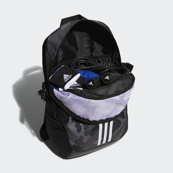 Adidas BTS BP PW AOP [HE2662] 後背包 雙肩背包 運動 訓練 耐用 愛迪達 迷彩 黑