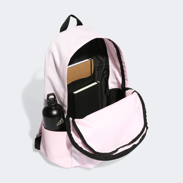 Adidas CLSC BOS 3S BP [HZ2475] 後背包 雙肩背包 運動 休閒 上學 書包 舒適 簡約 淺粉
