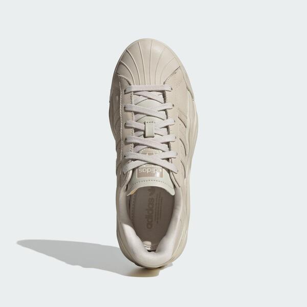 Adidas Superstar Millencon W [IE7370] 女 休閒鞋 運動 復古 皮革 貝殼頭 奶茶