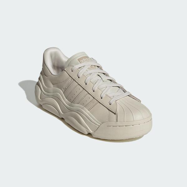 Adidas Superstar Millencon W [IE7370] 女 休閒鞋 運動 復古 皮革 貝殼頭 奶茶