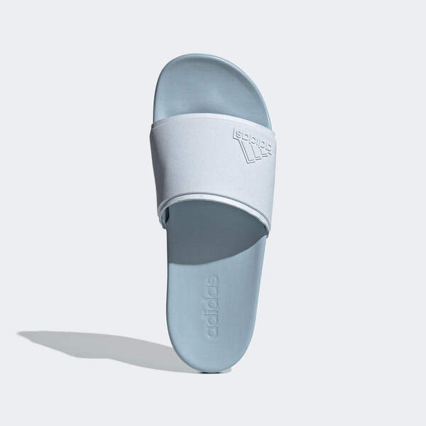 Adidas Adilette Comfort Elevated [IF8655] 男女 涼拖鞋 運動 休閒 柔軟 藍