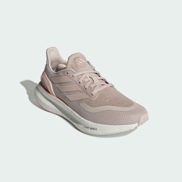 Adidas Pureboost 5 W [IF9203] 女 慢跑鞋 運動 路跑 反光 緩震 耐磨 奶茶