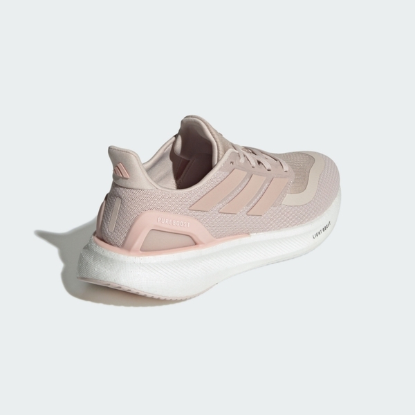 Adidas Pureboost 5 W [IF9203] 女 慢跑鞋 運動 路跑 反光 緩震 耐磨 奶茶