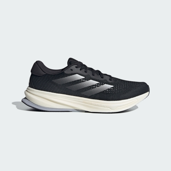 博客來-Adidas Supernova Rise M [IG5844] 男慢跑鞋運動路跑支撐緩震透氣反光黑銀