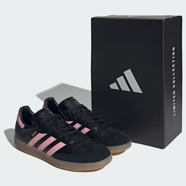 Adidas Samba Inter Miami Ss24 [IH8157] Men Casual Shoes Core Black