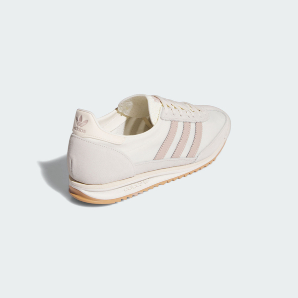 Adidas SL 72 OG W [JH7394] 女 休閒鞋 運動 復古 三葉草 麂皮 尼龍 拼接 米白 淡粉