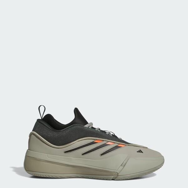 NEW adidas Dame 9 Basketball Shoes Men\'s JI1939 Silver Pebble/Legend Ivy/Orange adidas Dame 9 Oak Tree JI1939 | SneakerNews.com main image 4