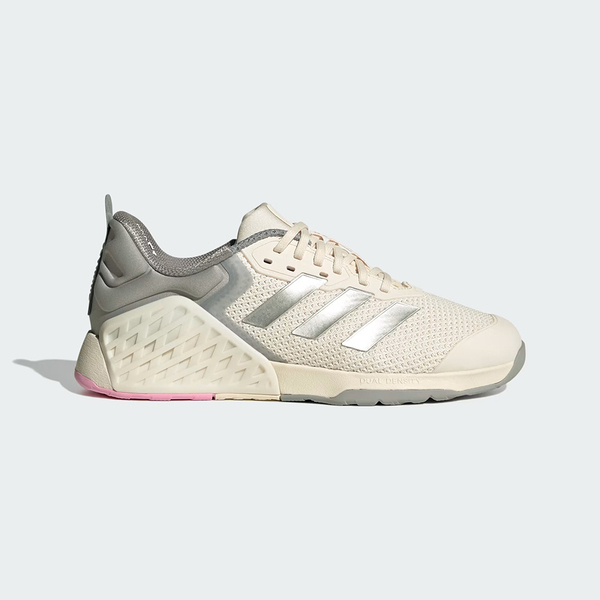 Adidas 愛迪達 Dropset 3 Trainer W [JR1678] 女 訓練鞋 運動鞋 穩定 米灰粉