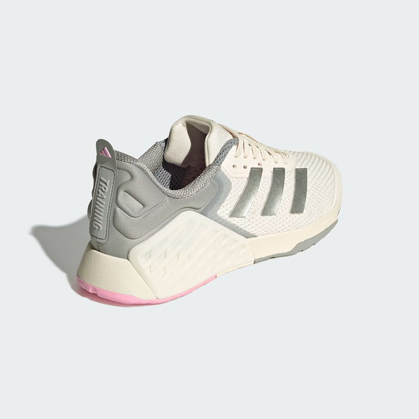 Adidas 愛迪達 Dropset 3 Trainer W [JR1678] 女 訓練鞋 運動鞋 穩定 米灰粉