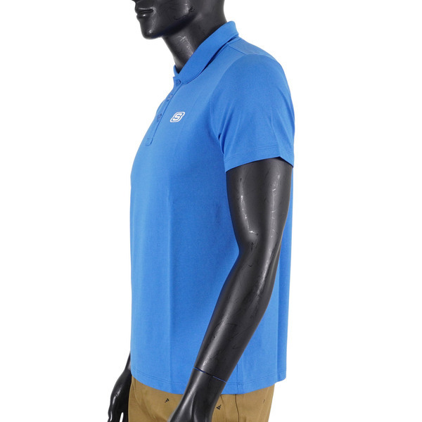 Skechers [L221M009-004Q] 男 短袖 上衣 POLO衫 經典 簡約 素面 百搭 舒適 穿搭 藍