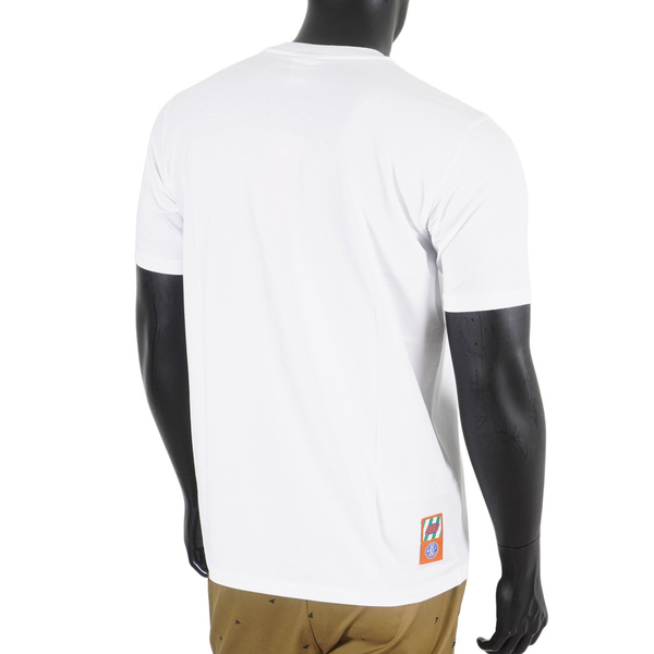 Skechers [L221U041-0019] 男女 短袖 上衣 T恤 圓領 趣味LOGO 夏日 舒適 穿搭 白