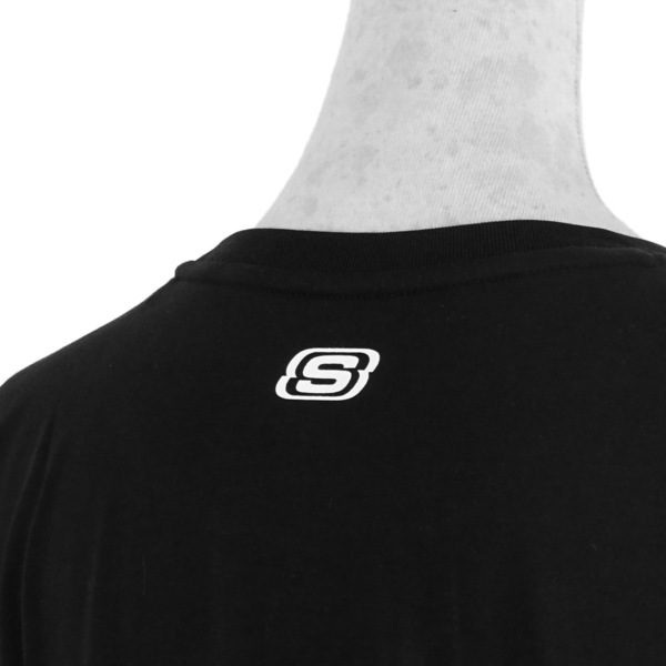 Skechers Shirts [L221W002-0018] 女 T恤 短袖 棉質 舒適 休閒 黑