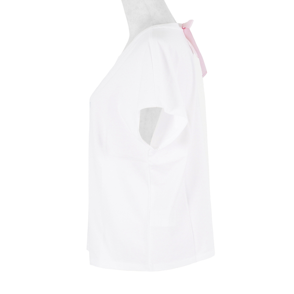 Skechers [L221W005-0019] 女 短袖 上衣 T恤 舒適 透氣 運動 休閒 白