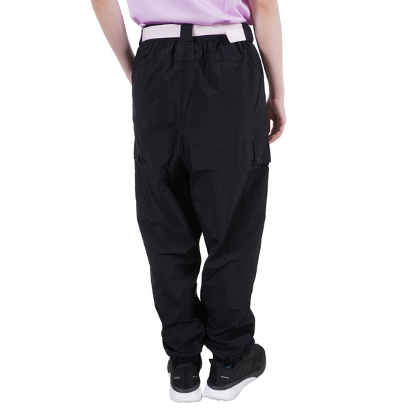 Skechers [L221W012-0018] 女 長褲 運動 休閒 輕薄 舒適 縮口 附腰帶 黑