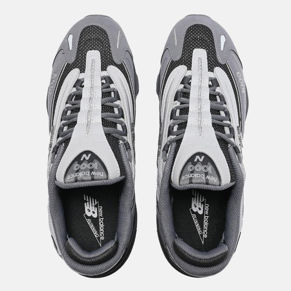 New Balance 1000 [M1000MEG] Men Casual Shoes Dark Gray/Silver | eBay