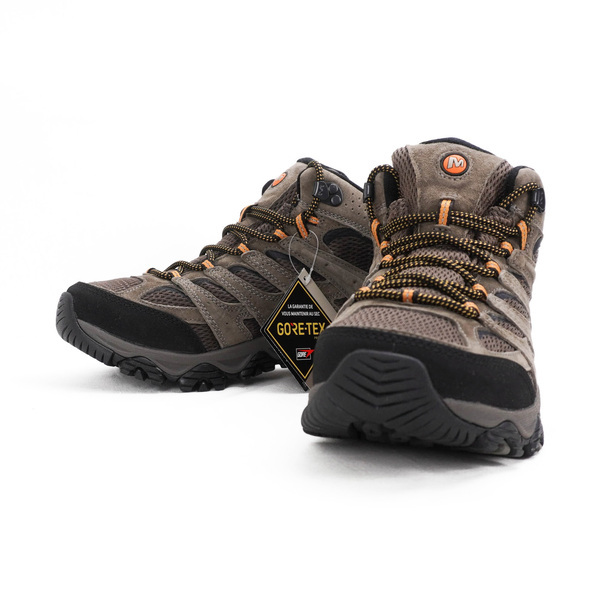 Merrell Moab 3 Mid Gore-Tex [ML035795W] 男 越野鞋 戶外 登山 防水 寬楦 棕黑