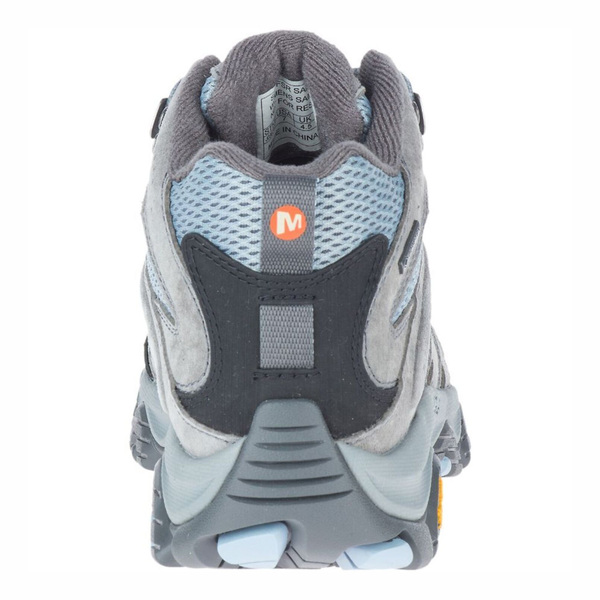 Merrell Moab 3 Mid GTX [ML036312] 女 戶外鞋 登山 越野 防水 黃金大底 耐磨 灰藍