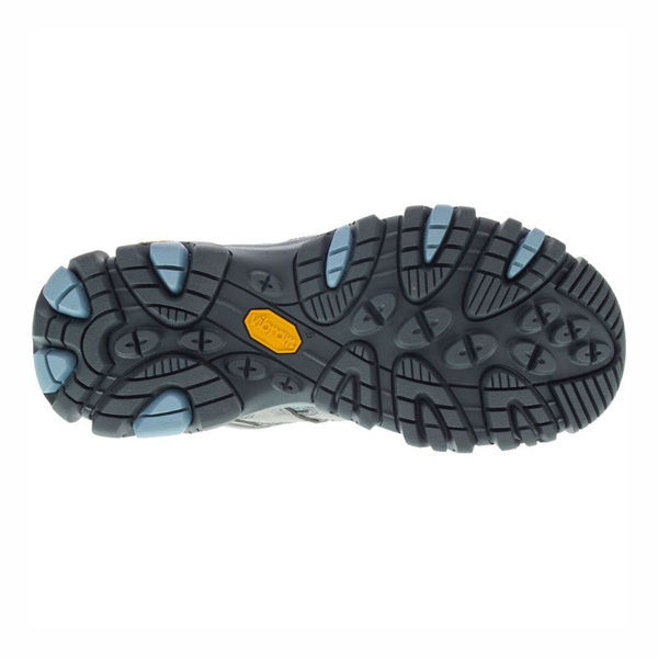 Merrell Moab 3 Mid GTX [ML036312] 女 戶外鞋 登山 越野 防水 黃金大底 耐磨 灰藍