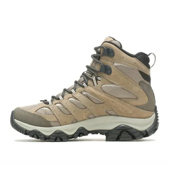 Merrell Moab 3 Apex Mid WP [ML037222] 女 戶外鞋 登山 耐磨 穩定 防水 卡其