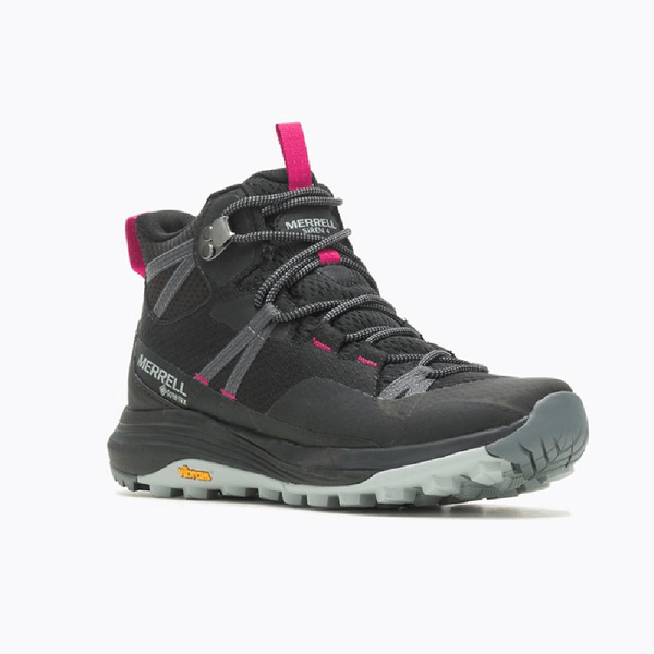 Merrell Siren 4 Mid GTX [ML037282] 女 登山鞋 戶外 越野 郊山 防水 止滑 黑 桃紅