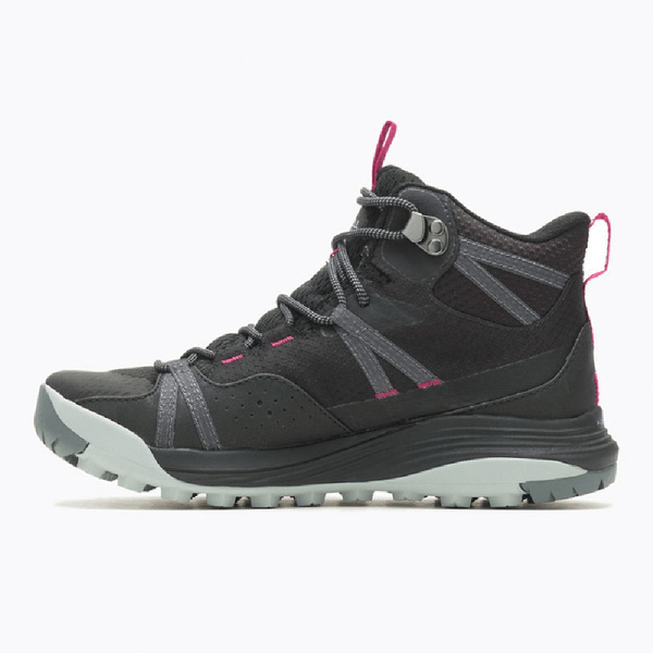 Merrell Siren 4 Mid GTX [ML037282] 女 登山鞋 戶外 越野 郊山 防水 止滑 黑 桃紅