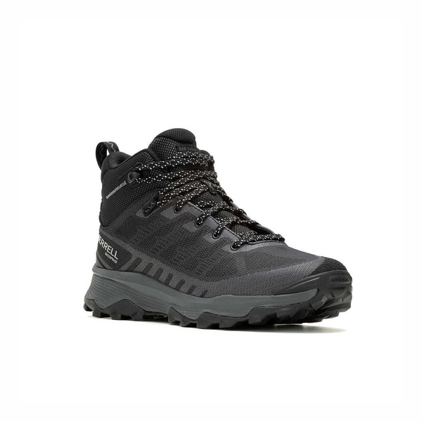 Merrell Speed ECO Mid WP [ML037537] Men Outdoors Shoes Black/Grey