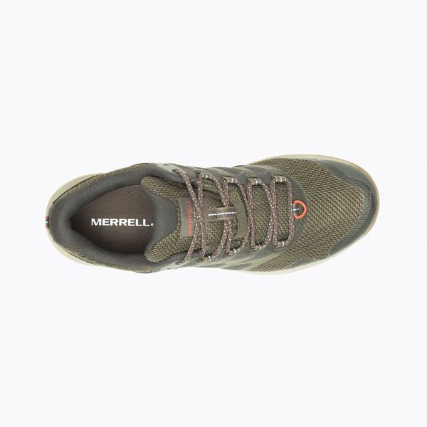 Merrell Nova 3 Gore-Tex [ML067593] 男 戶外鞋 登山 越野 防水 黃金大底 橄欖綠