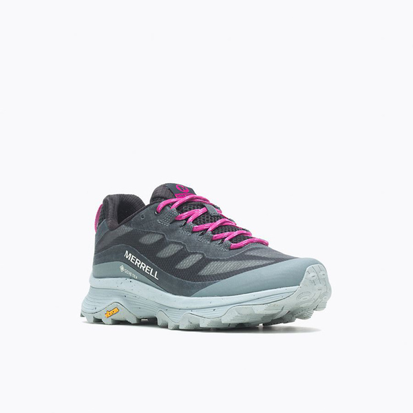 Merrell Moab Speed Gore-Tex [ML067654] 女 戶外鞋 登山 越野 防水 止滑 紫灰