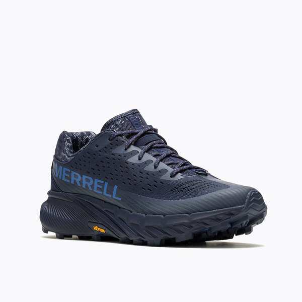 Merrell Agility Peak 5 [ML067761] 男 戶外鞋 登山 越野 黃金大底 止滑 透氣 深海藍