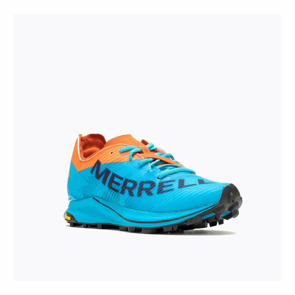 Merrell MTL Skyfire 2 [ML067810] 女 越野跑鞋 戶外 登山 黃金大底 止滑 活力藍 橘