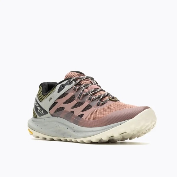 Merrell Antora 3 GTX [ML067816] 女 戶外鞋 郊山 健行 防水 輕量 黃金大底 止滑 玫瑰